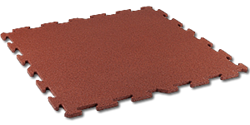 Плитка пазловая из резиновой крошки 100х100 см - фото 689137