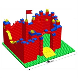 Большой конструктор LK "Замок" GB10" M на платформе 40х35, для детей 5-12 лет - фото 697953