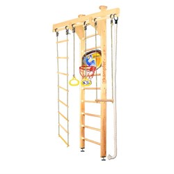 Шведская стенка Kampfer Wooden Ladder Ceiling Basketball Shield - фото 703317