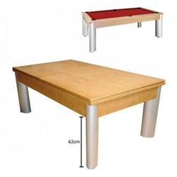 Бильярдный стол для пула Toledo 7 ф (дуб) со столешницей, в комплекте аксессуары, плита 19mm 1 pc + сукно Wk - фото 705838
