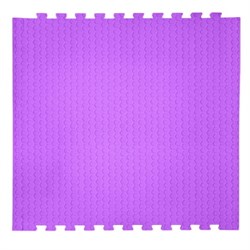 Коврик-пазл EcoCover (1 плита 100х100х1,4см, 1кв.м./уп) "Фиолетовый" - фото 707279