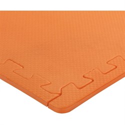 Коврик-пазл Экополимеры (4 плиты 60x60x0,9см, 1,44кв.м./уп) "Оранжевый" - фото 730274
