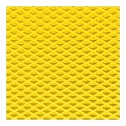 Листовой ЭВА для автоковриков "Ромб", 1400х2550х10 мм, желтый - фото 732787