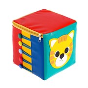 Кубик дидактический "Котик", 20*20 см