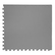 Коврик-пазл Экополимеры (4 плиты 60x60x0,9см, 1,44кв.м./уп) "Серый"