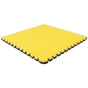 Будо-мат (татами) BABYPUZZ (1 плита 100x100x2,5см, 1кв.м./уп) "Желто-черный"
