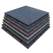 Резиновая плитка Sgm Tile Space 30%, 500х500 мм