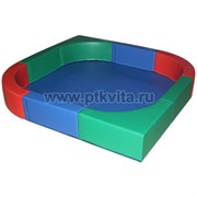 Сухой бассейн разборный трансформер "Лепесток" объем: 0,8 м3