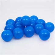 Шарики для сухого бассейна с рисунком, диаметр 7,5 см, набор 500 штук, цвет синий