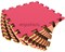 Коврик-пазл Экополимеры (16 плит 25x25x0,9см, 1кв.м./уп) "Желто-красный" - фото 17745