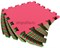 Коврик-пазл Экополимеры (16 плит 25x25x0,9см, 1кв.м./уп) "Красно-зеленый" - фото 17747