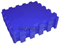 Коврик-пазл BABYPUZZ (9 плит 33x33x1см, ~1кв.м./уп) "Синий" - фото 18002