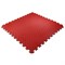 Покрытие для детских игровых зон 100х100х1,5см с кромками, красный - фото 475362