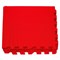 Коврик-пазл Экополимеры (9 плит 30x30x0,9см, 0,81кв.м./уп) "Красный" - фото 631268