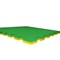 Будо-маты (татами) Экополимеры (1 плита 100х100х2см, 1кв.м./уп) "Зелено-желтый" - фото 631335