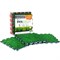 Модульная искусственная трава "EVAGRASS" 50х50х1,2 см,  4 плиты - фото 660930