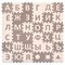 Игровой коврик-пазл Funkids 6 "Алфавит-3" с русским алфавитом толщина 15 мм (36 частей) - серия NT - фото 692869