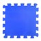 Коврик-пазл BABYPUZZ (4 плиты 50x50x2см, 1кв.м./уп), текстура "кожа", синий - фото 695692