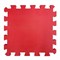 Коврик-пазл BABYPUZZ (4 плиты 50x50x2см, 1кв.м./уп), текстура "кожа", красный - фото 695700