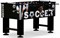 Настольный футбол (кикер) Roma IV (140x76x87 см, черный) wk - фото 704603
