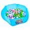 Шарики для сухого бассейна «Перламутровые», диаметр 7,5 см, набор 100 штук, цвет розовый, голубой, белый, зелёный - фото 741177